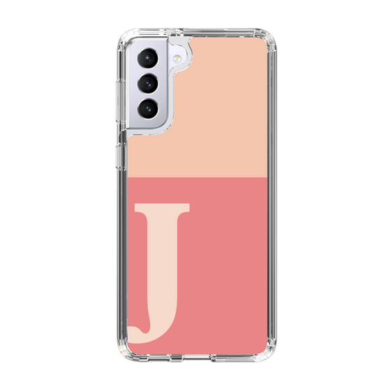 Slim Protection Case［ Original - initial two tone - J pink ］