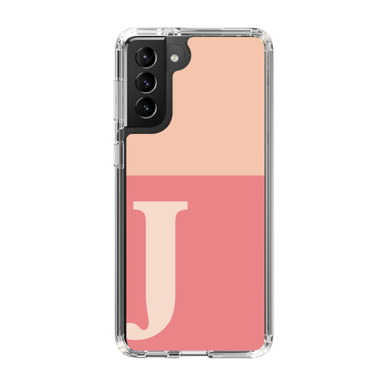 Slim Protection Case［ Original - initial two tone - J pink ］