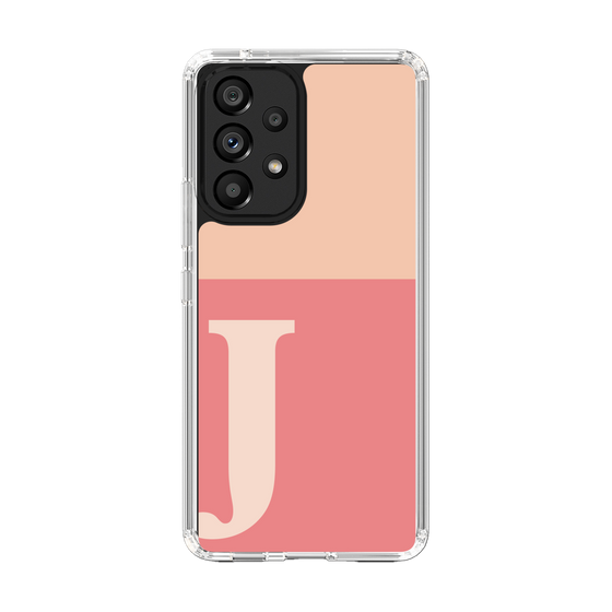 Slim Protection Case［ Original - initial two tone - J pink ］