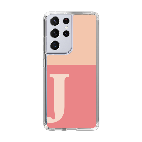 Slim Protection Case［ Original - initial two tone - J pink ］