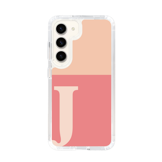 Slim Protection Case［ Original - initial two tone - J pink ］