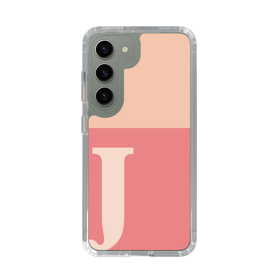 Slim Protection Case［ Original - initial two tone - J pink ］