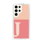 Slim Protection Case［ Original - initial two tone - J pink ］