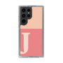 Slim Protection Case［ Original - initial two tone - J pink ］