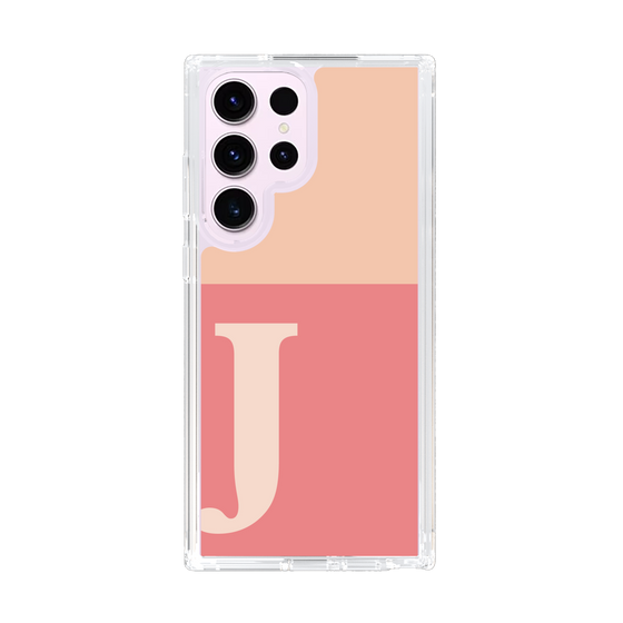 Slim Protection Case［ Original - initial two tone - J pink ］