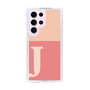 Slim Protection Case［ Original - initial two tone - J pink ］
