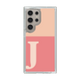 Slim Protection Case［ Original - initial two tone - J pink ］