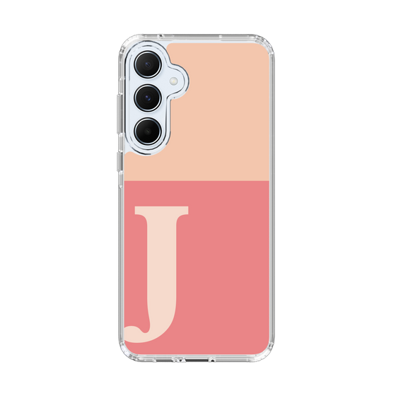 Slim Protection Case［ オリジナル - initial two tone - J pink ］