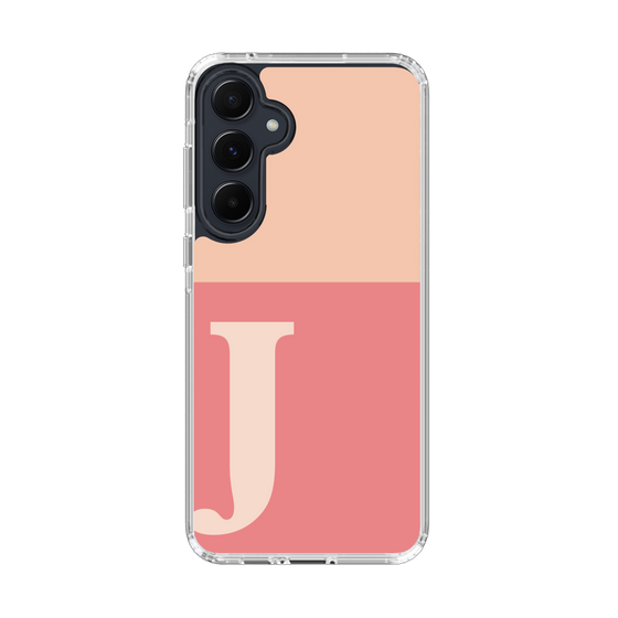 Slim Protection Case［ オリジナル - initial two tone - J pink ］