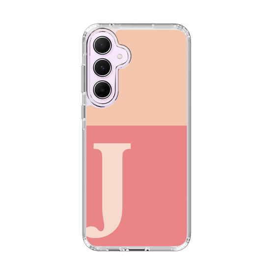 Slim Protection Case［ オリジナル - initial two tone - J pink ］