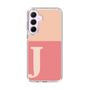 Slim Protection Case［ オリジナル - initial two tone - J pink ］
