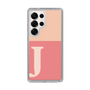Slim Protection Case［ Original - initial two tone - J pink ］