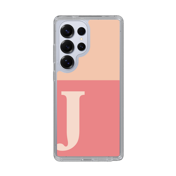 Slim Protection Case［ Original - initial two tone - J pink ］