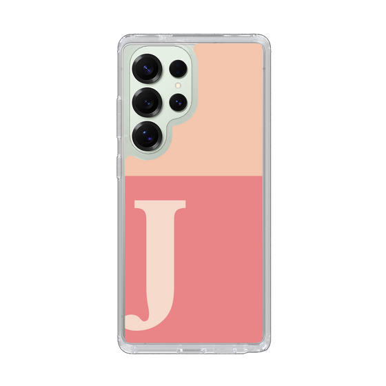 Slim Protection Case［ Original - initial two tone - J pink ］