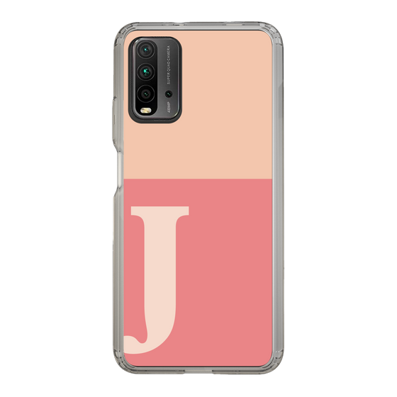Slim Protection Case［ Original - initial two tone - J pink ］