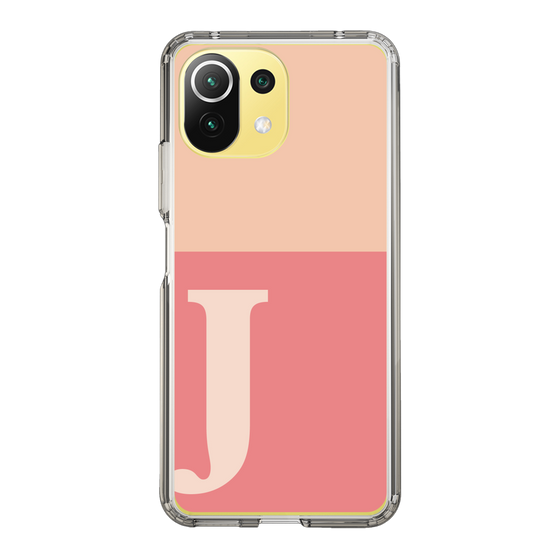 Slim Protection Case［ Original - initial two tone - J pink ］