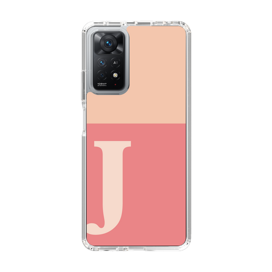 Slim Protection Case［ Original - initial two tone - J pink ］