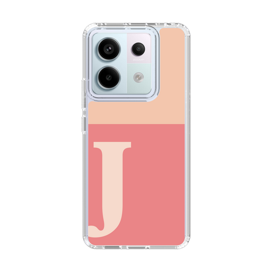Slim Protection Case［ Original - initial two tone - J pink ］