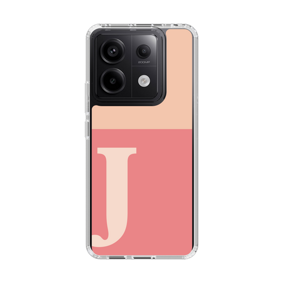 Slim Protection Case［ Original - initial two tone - J pink ］