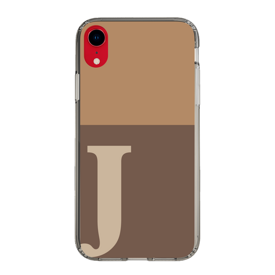 Slim Protection Case［ Original - initial two tone - J brown ］