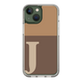Slim Protection Case［ Original - initial two tone - J brown ］