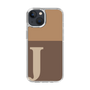 Slim Protection Case［ Original - initial two tone - J brown ］
