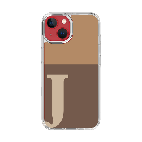 Slim Protection Case［ Original - initial two tone - J brown ］