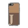 Slim Protection Case［ Original - initial two tone - J brown ］