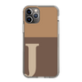 Slim Protection Case［ Original - initial two tone - J brown ］