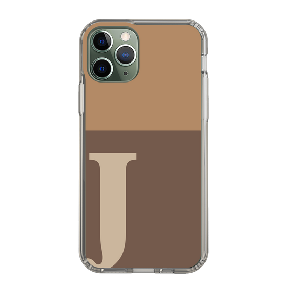 Slim Protection Case［ Original - initial two tone - J brown ］