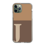 Slim Protection Case［ Original - initial two tone - J brown ］