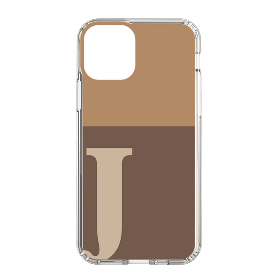 Slim Protection Case［ Original - initial two tone - J brown ］