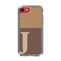 Slim Protection Case［ Original - initial two tone - J brown ］