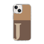Slim Protection Case［ Original - initial two tone - J brown ］