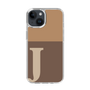 Slim Protection Case［ Original - initial two tone - J brown ］