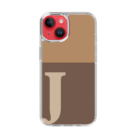Slim Protection Case［ Original - initial two tone - J brown ］