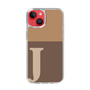 Slim Protection Case［ Original - initial two tone - J brown ］