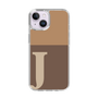 Slim Protection Case［ Original - initial two tone - J brown ］