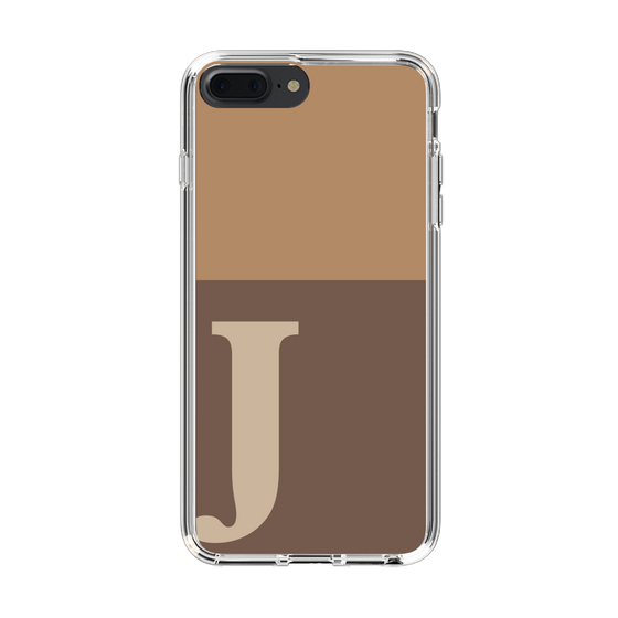Slim Protection Case［ Original - initial two tone - J brown ］