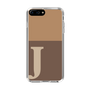 Slim Protection Case［ Original - initial two tone - J brown ］