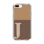 Slim Protection Case［ Original - initial two tone - J brown ］