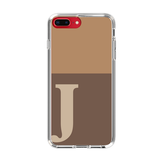 Slim Protection Case［ Original - initial two tone - J brown ］