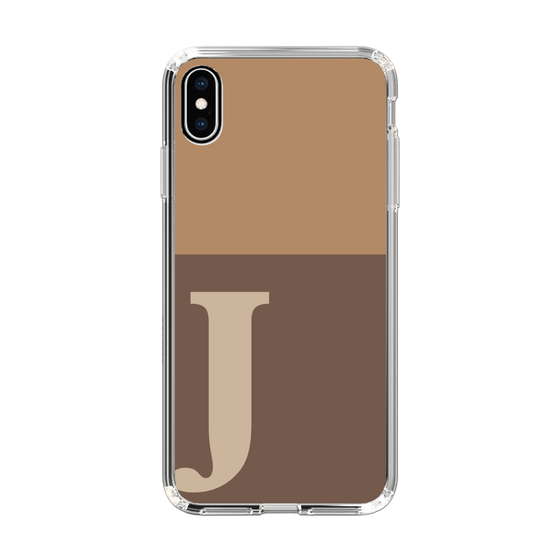 Slim Protection Case［ Original - initial two tone - J brown ］