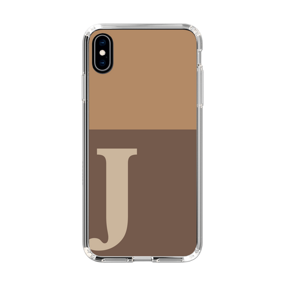 Slim Protection Case［ Original - initial two tone - J brown ］