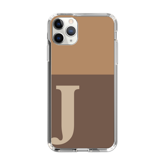 Slim Protection Case［ Original - initial two tone - J brown ］
