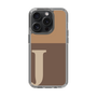 Slim Protection Case［ Original - initial two tone - J brown ］