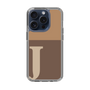 Slim Protection Case［ Original - initial two tone - J brown ］