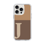 Slim Protection Case［ Original - initial two tone - J brown ］