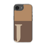 Slim Protection Case［ Original - initial two tone - J brown ］