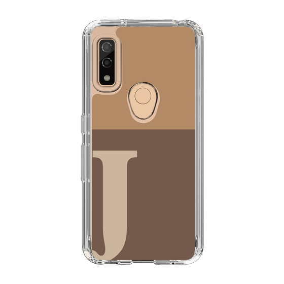 Slim Protection Case［ Original - initial two tone - J brown ］